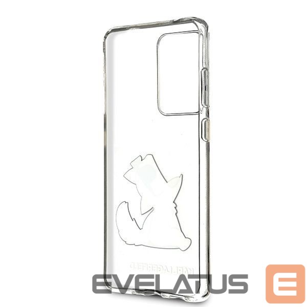 Чехол на заднюю панель Karl Lagerfeld Karl Lagerfeld KLHCS69CFNRC S20 Ultra G988 transparent Choupette Fun