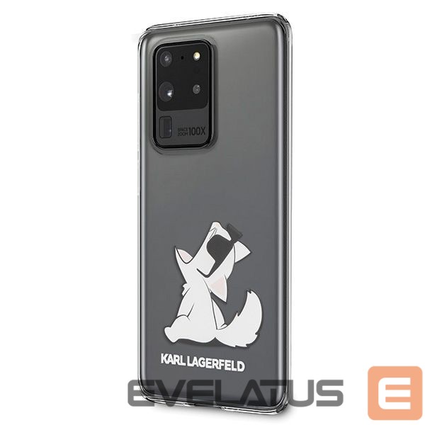 Чехол на заднюю панель Karl Lagerfeld Karl Lagerfeld KLHCS69CFNRC S20 Ultra G988 transparent Choupette Fun