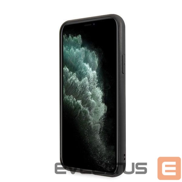 Чехол на заднюю панель Mercedes-Benz Mercedes Wood Line Rosewood case for iPhone 11 Pro Max - brown