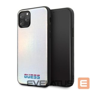 Чехол на заднюю панель Guess  Guess GUHCN58BLD iPhone 11 Pro silver/silver hard case Iridescent