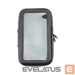 Чехол на заднюю панель Hurtel - Bike Phone waterproof Mount, Universal Case Bicycle & Motorcycle Phone Holder Mount Size XL (max phone size: 165 mm x 80 mm) black (without handlebar mounting) 