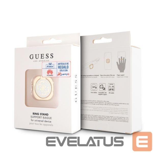 Другой аксессуар для телефона Guess Guess Ring stand GURSEQGWH gold and white /gold & white 4G