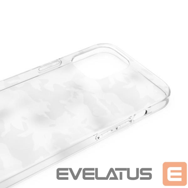 Чехол на заднюю панель Adidas Transparent || White