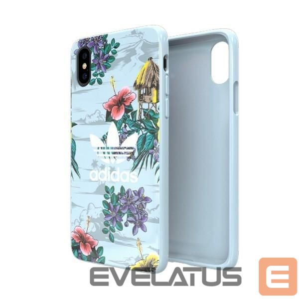 Чехол на заднюю панель Adidas Adidas OR SnapCase Floral case for iPhone X / Xs - gray