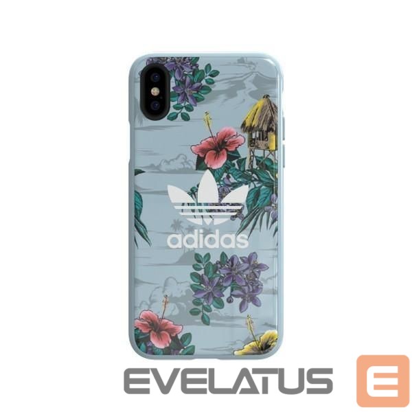 Чехол на заднюю панель Adidas Adidas OR SnapCase Floral case for iPhone X / Xs - gray
