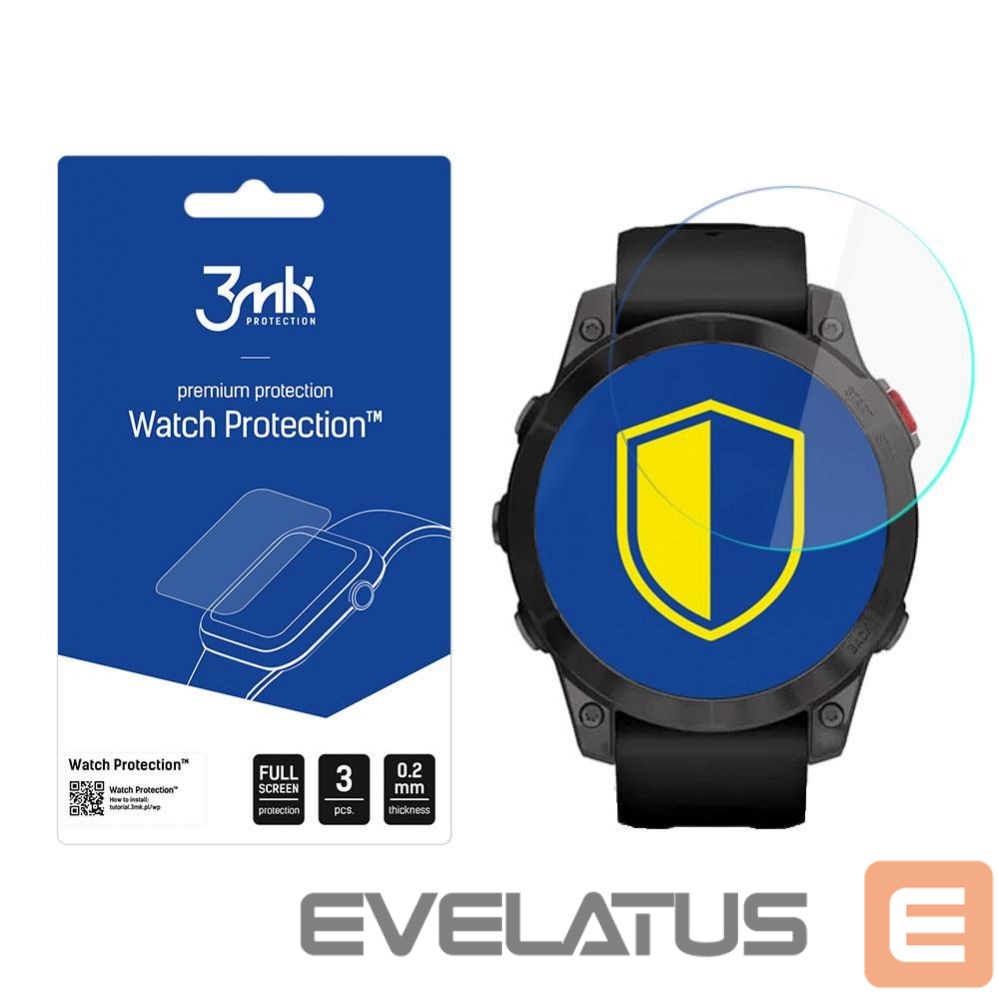 Защитное стекло 3MK Garmin Epix 2 - 3mk Watch Protection v. FlexibleGlass Lite