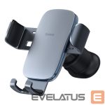 Авто держатель Baseus  Baseus Metal Age II gravitational car phone holder for ventilation grille dark gray (SUJS000013) 