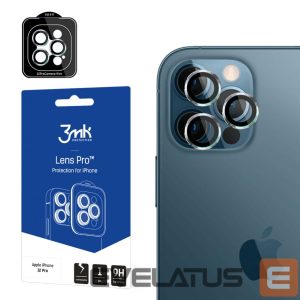 Защитное стекло 3MK  3MK Lens Protection Pro iPhone 12 Pro Camera lens protection with mounting frame 1 pc. 