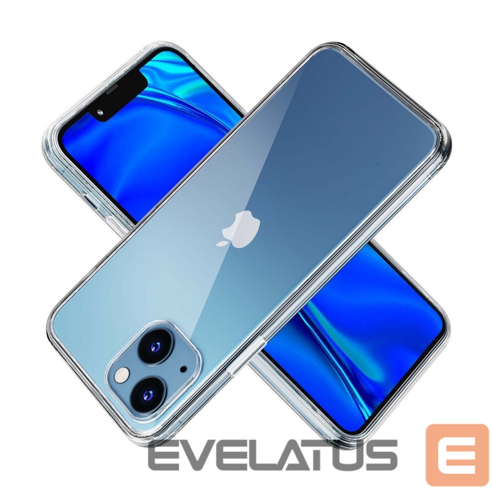 Чехол на заднюю панель 3MK Case for iPhone 13 silicone from the 3mk Clear Case series - transparent