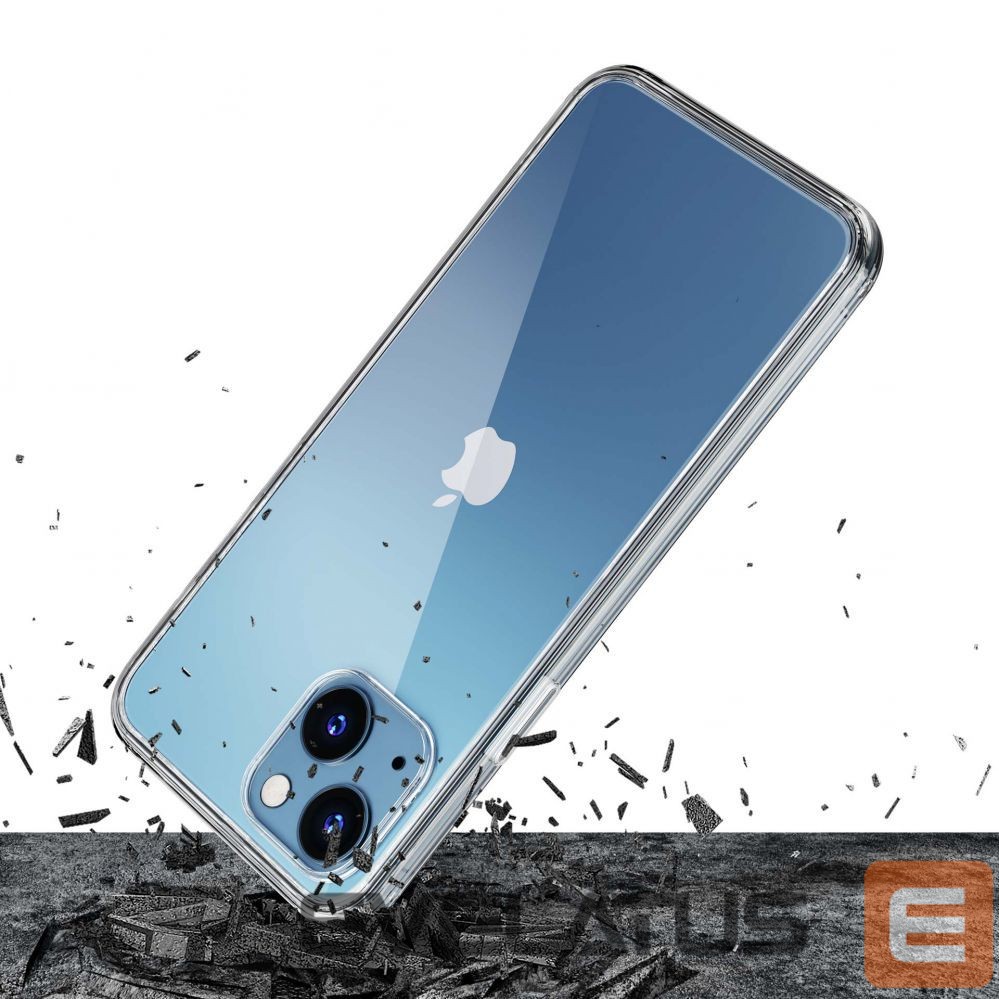 Чехол на заднюю панель 3MK Case for iPhone 13 silicone from the 3mk Clear Case series - transparent