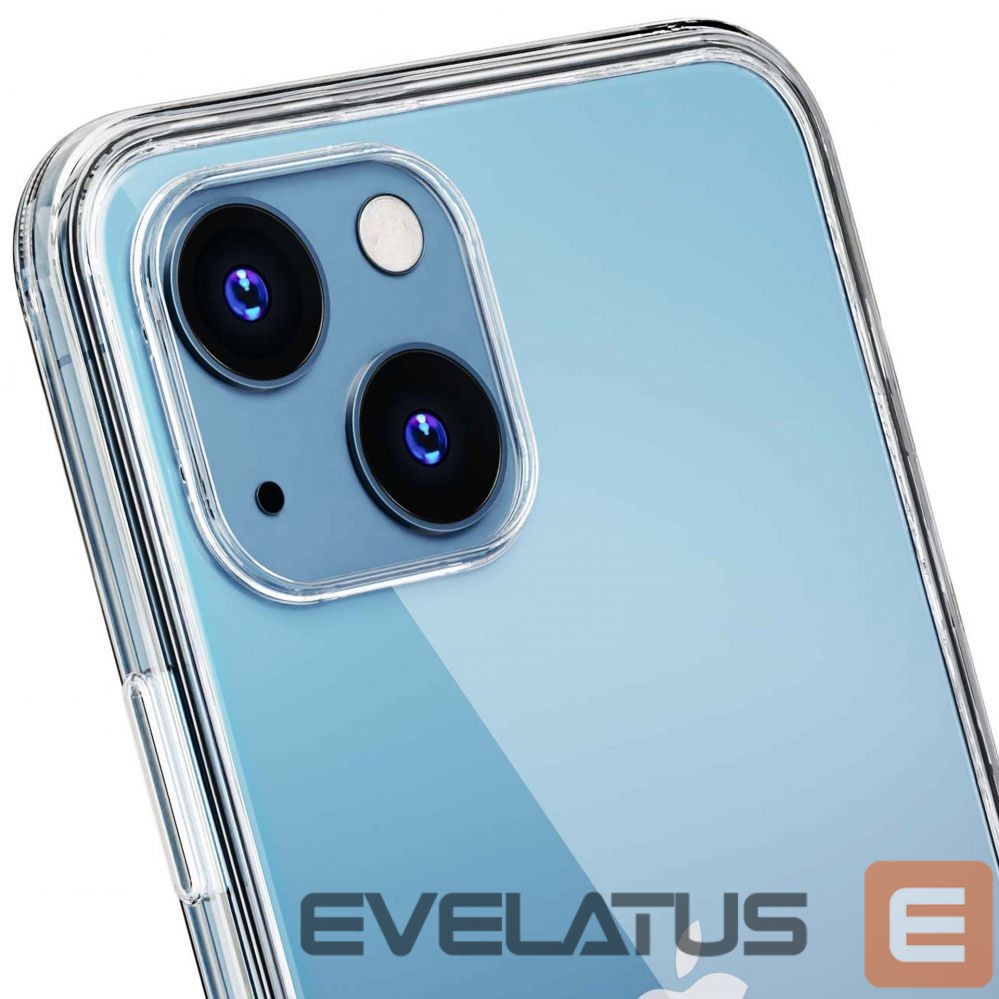 Чехол на заднюю панель 3MK Case for iPhone 13 silicone from the 3mk Clear Case series - transparent