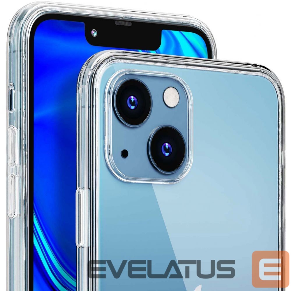 Чехол на заднюю панель 3MK Case for iPhone 13 silicone from the 3mk Clear Case series - transparent