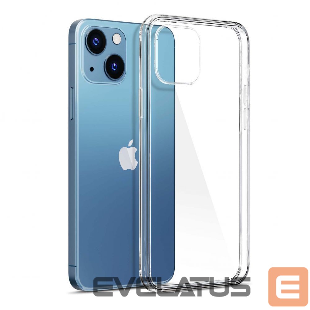 Чехол на заднюю панель 3MK Case for iPhone 13 silicone from the 3mk Clear Case series - transparent