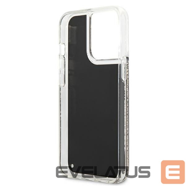Чехол на заднюю панель Karl Lagerfeld Karl Lagerfeld KLHCP13XLGGKBK iPhone 13 Pro Max 6,7" czarny/black hardcase Liquid Glitter Gatsby