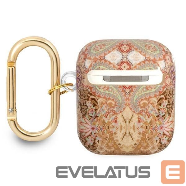Чехол на заднюю панель Guess Guess GUA2HHFLD AirPods cover gold/gold Paisley Strap Collection
