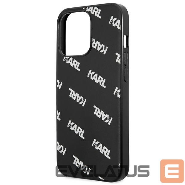 Чехол на заднюю панель Karl Lagerfeld Karl Lagerfeld Allover Case for iPhone 13 Pro / iPhone 13 - Black