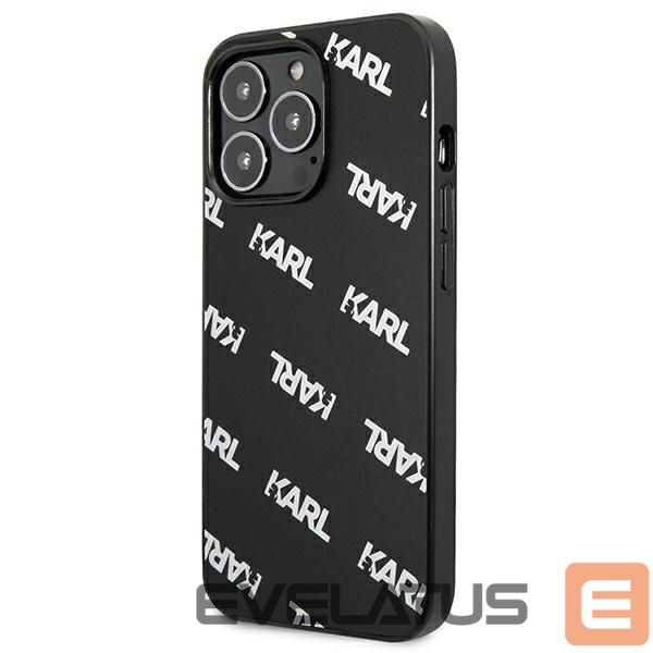 Чехол на заднюю панель Karl Lagerfeld Karl Lagerfeld Allover Case for iPhone 13 Pro / iPhone 13 - Black