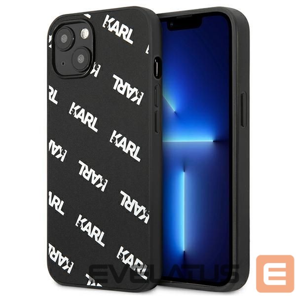 Чехол на заднюю панель Karl Lagerfeld Karl Lagerfeld Allover Case for iPhone 13 mini - Black