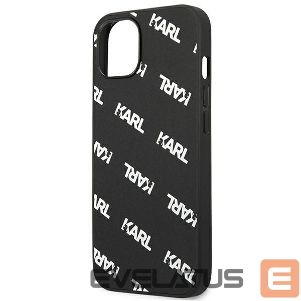 Чехол на заднюю панель Karl Lagerfeld Karl Lagerfeld Allover Case for iPhone 13 mini - Black