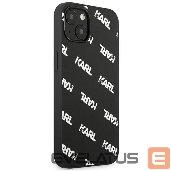 Чехол на заднюю панель Karl Lagerfeld Karl Lagerfeld Allover Case for iPhone 13 mini - Black