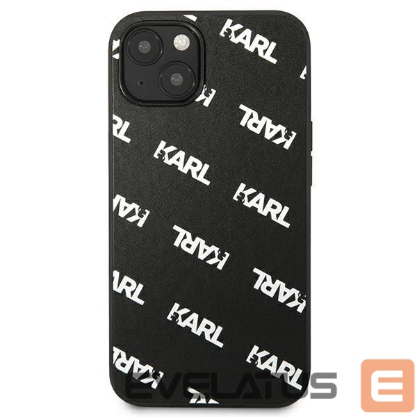 Чехол на заднюю панель Karl Lagerfeld Karl Lagerfeld Allover Case for iPhone 13 mini - Black