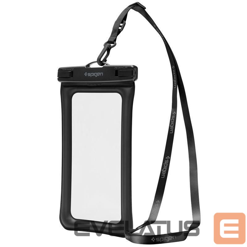Чехол универсальный для спорта Spigen Spigen Aqua Shield A621 Waterproof Hip Bag + Floating Case - Black