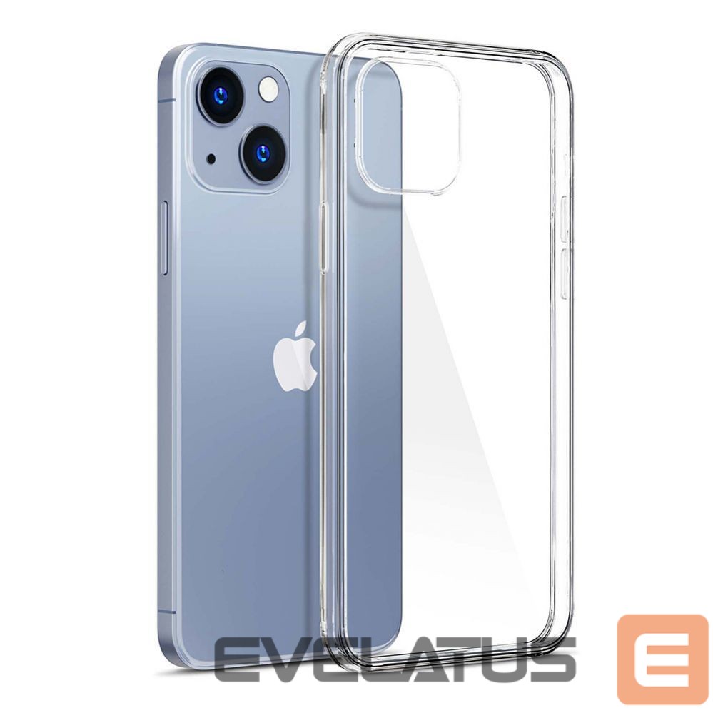 Чехол на заднюю панель 3MK Case for iPhone 14 silicone from the 3mk Clear Case series - transparent