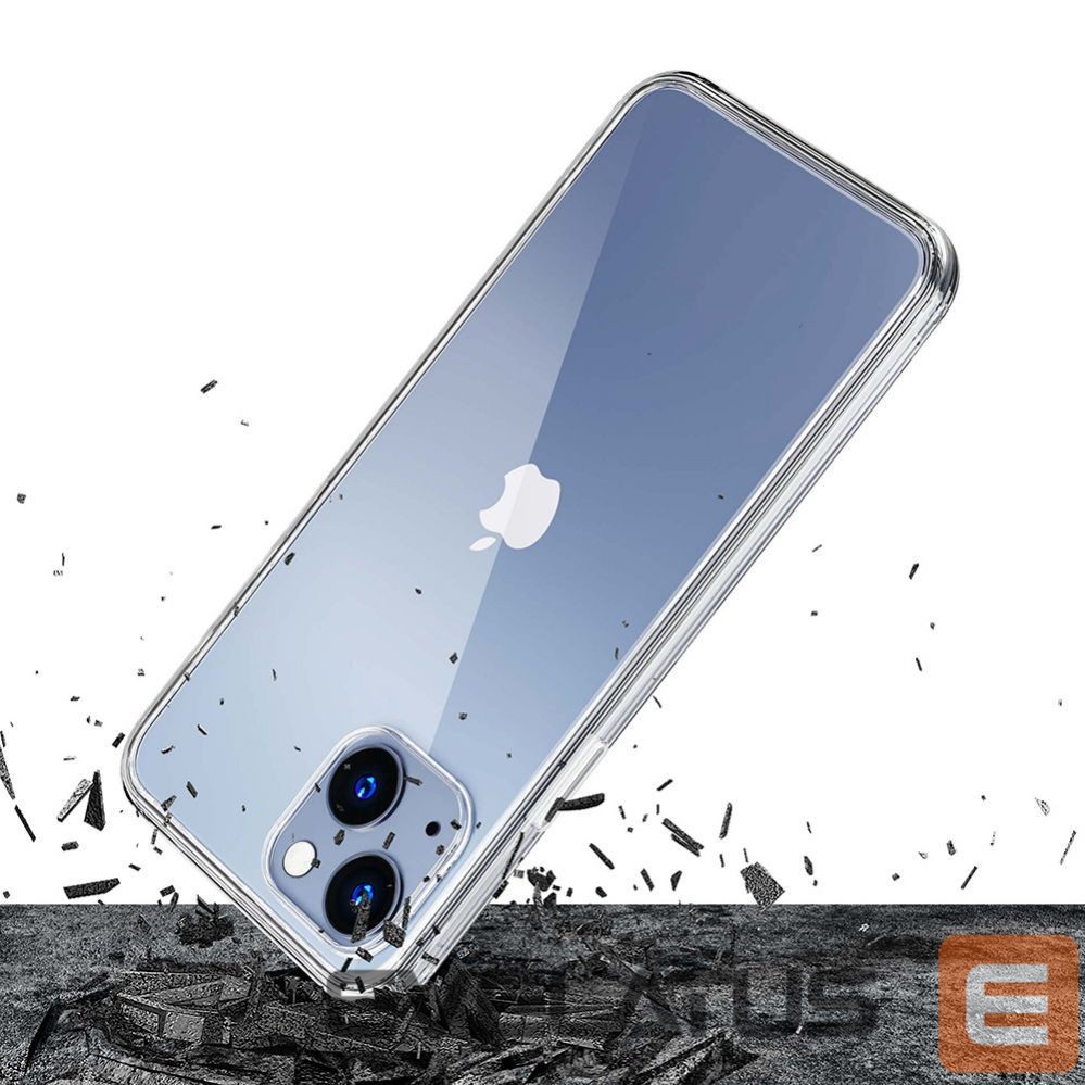 Чехол на заднюю панель 3MK Case for iPhone 14 silicone from the 3mk Clear Case series - transparent