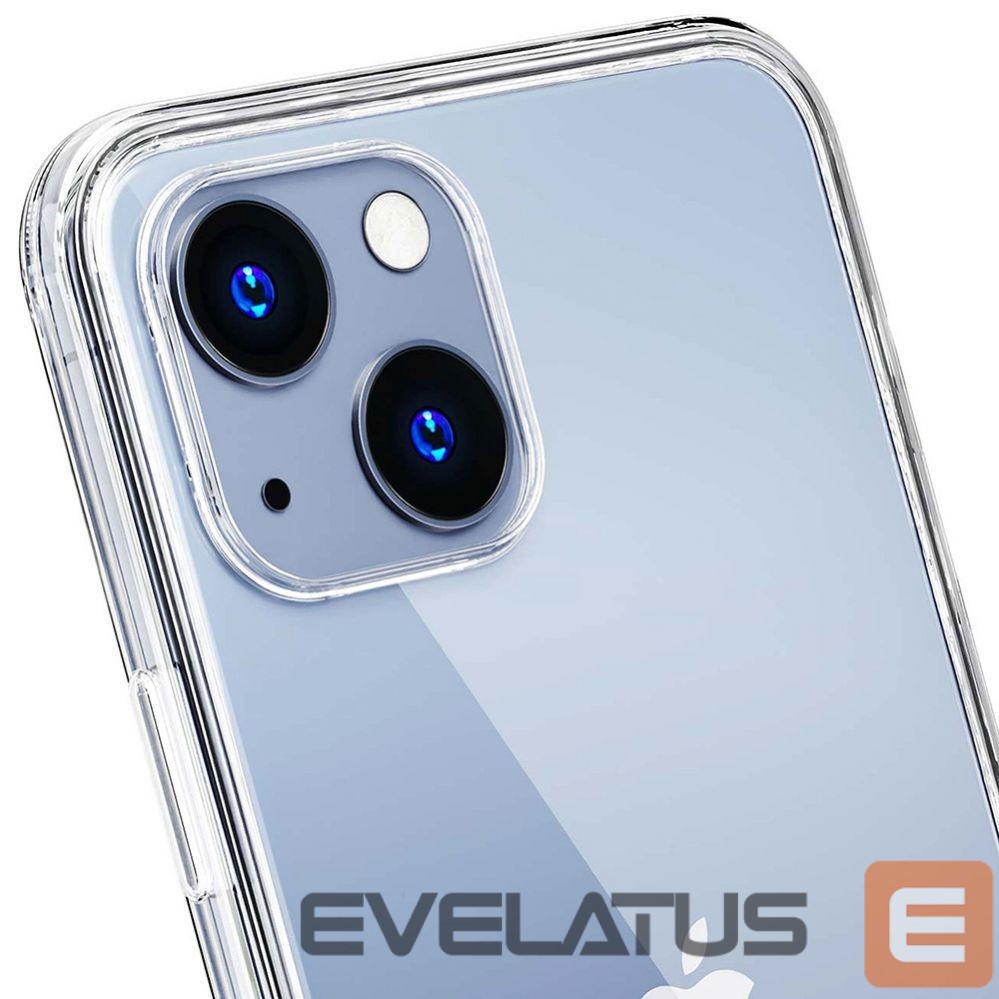 Чехол на заднюю панель 3MK Case for iPhone 14 silicone from the 3mk Clear Case series - transparent