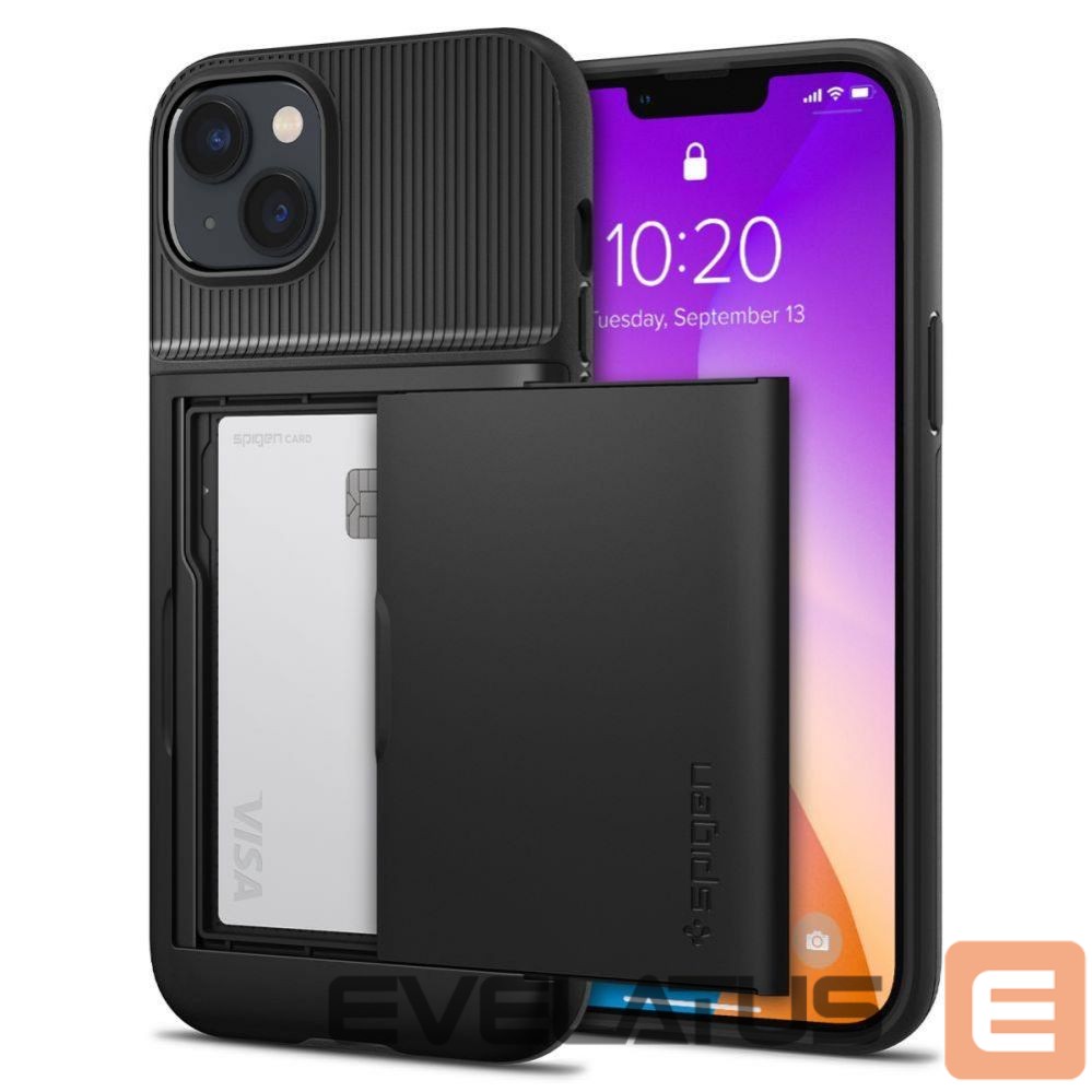 Чехол на заднюю панель Spigen Spigen Slim Armor CS Case for iPhone 14 Plus - Black
