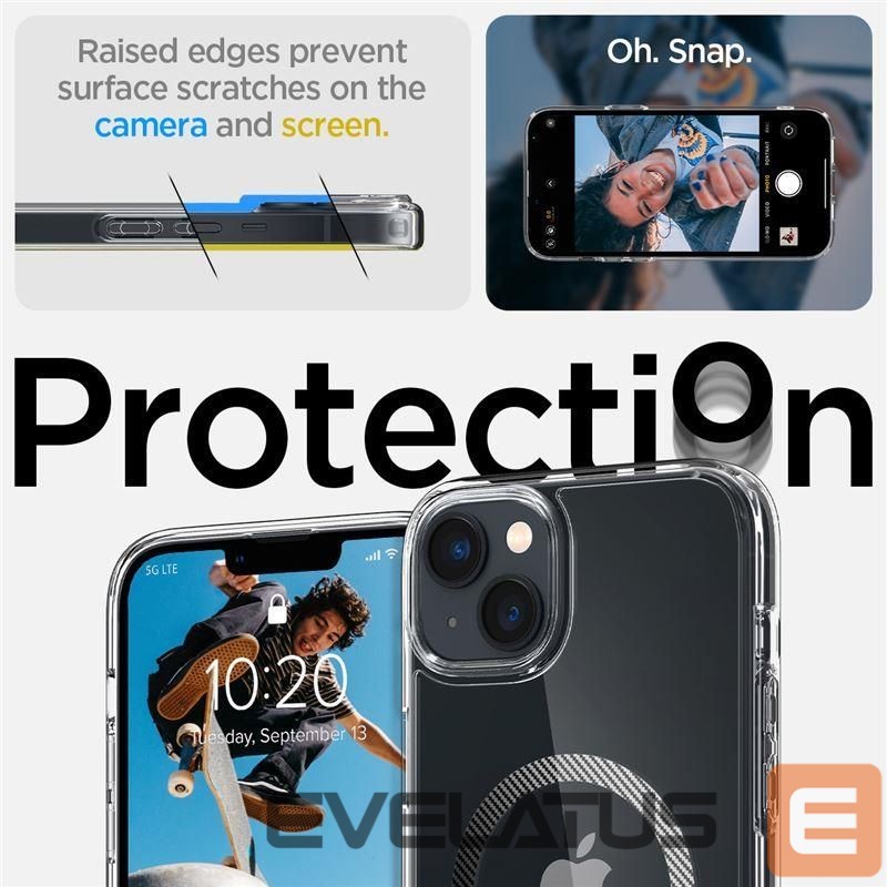 Чехол на заднюю панель Spigen Transparent || Gray