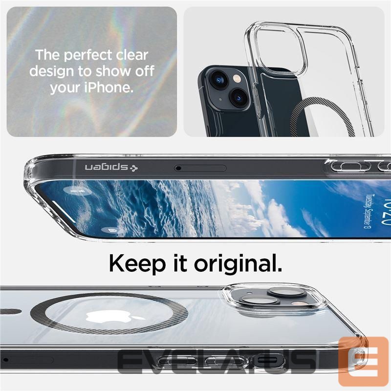 Чехол на заднюю панель Spigen Transparent || Gray