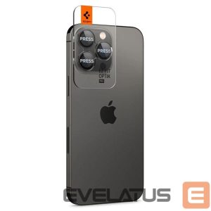 Защитное стекло Spigen  Spigen Glas.tR EZ Fit Optik Camera Protector for iPhone 14 Pro / Pro Max / 15 Pro / Pro Max / 16 Pro / Pro Max 17 Pro / 17 Pro Max - Black 2 pcs. 