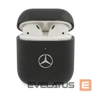 Чехол на заднюю панель Mercedes-Benz  Mercedes Electronic Line case for AirPods 1/2 - black 