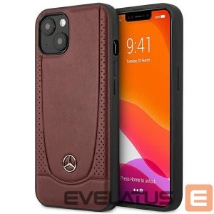 Чехол на заднюю панель Mercedes-Benz  Mercedes MEHCP14MARMRE iPhone 14 Plus 6.7 "red / red hardcase Leather Urban Bengale 