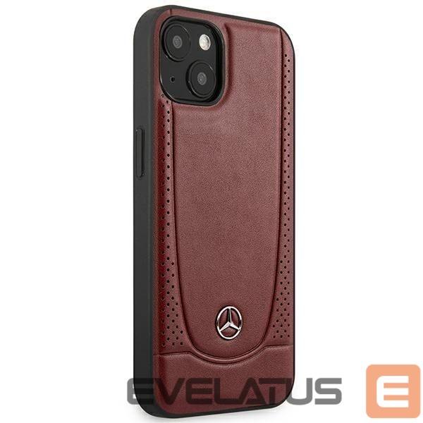 Чехол на заднюю панель Mercedes-Benz Mercedes MEHCP14MARMRE iPhone 14 Plus 6.7 "red / red hardcase Leather Urban Bengale