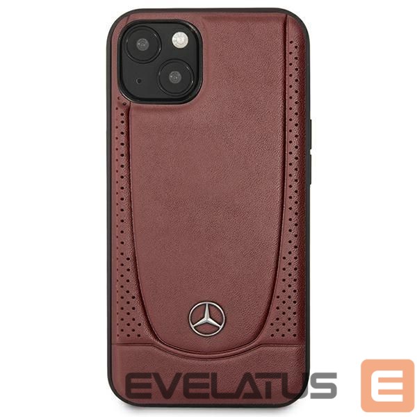 Чехол на заднюю панель Mercedes-Benz Mercedes MEHCP14MARMRE iPhone 14 Plus 6.7 "red / red hardcase Leather Urban Bengale