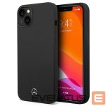 Чехол на заднюю панель Mercedes-Benz  Mercedes Silicone Line case for iPhone 14 Plus - black 