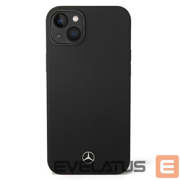 Чехол на заднюю панель Mercedes-Benz Mercedes Silicone Line MagSafe case for iPhone 14 Plus - black