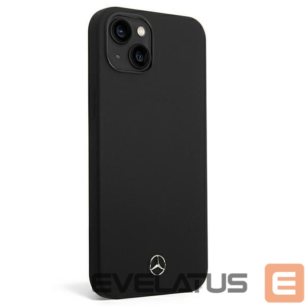 Чехол на заднюю панель Mercedes-Benz Mercedes Silicone Line MagSafe case for iPhone 14 Plus - black