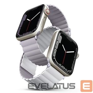 Чехол на заднюю панель UNIQ  Uniq Revix strap for Apple Watch 1/2/3/4/5/6/7/8/SE/SE2/Ultra 42/44/45/49mm - lilac-white 