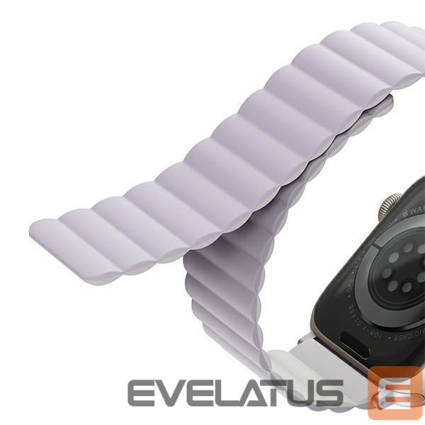 Чехол на заднюю панель UNIQ Uniq Revix strap for Apple Watch 1/2/3/4/5/6/7/8/SE/SE2/Ultra 42/44/45/49mm - lilac-white