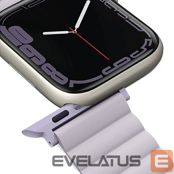 Чехол на заднюю панель UNIQ Uniq Revix strap for Apple Watch 1/2/3/4/5/6/7/8/SE/SE2/Ultra 42/44/45/49mm - lilac-white