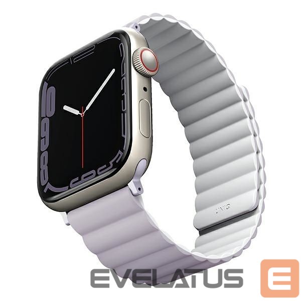Чехол на заднюю панель UNIQ Uniq Revix strap for Apple Watch 1/2/3/4/5/6/7/8/SE/SE2/Ultra 42/44/45/49mm - lilac-white