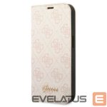 Чехол на заднюю панель Guess  Guess GUBKP14LHG4SHP iPhone 14 Pro 6.1 "pink / pink book 4G Vintage Gold Logo