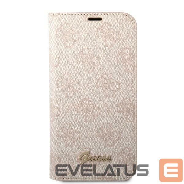 Чехол на заднюю панель Guess Guess GUBKP14LHG4SHP iPhone 14 Pro 6.1 "pink / pink book 4G Vintage Gold Logo
