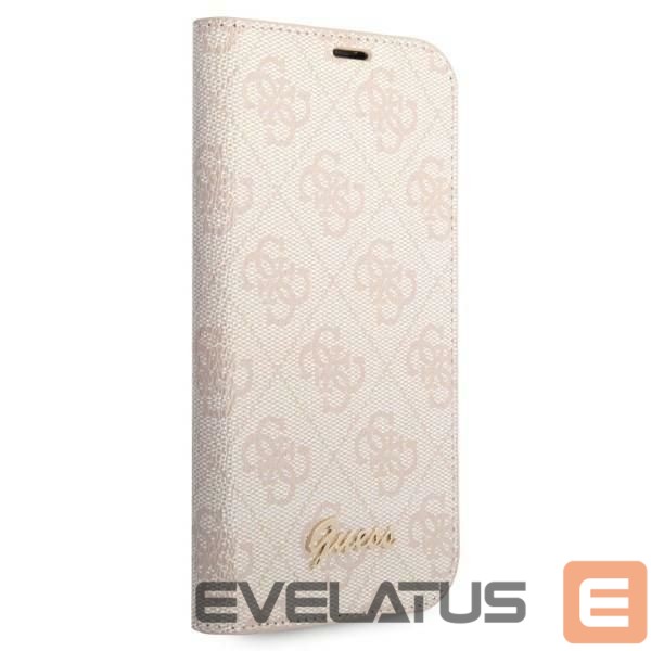 Чехол на заднюю панель Guess Guess GUBKP14LHG4SHP iPhone 14 Pro 6.1 "pink / pink book 4G Vintage Gold Logo