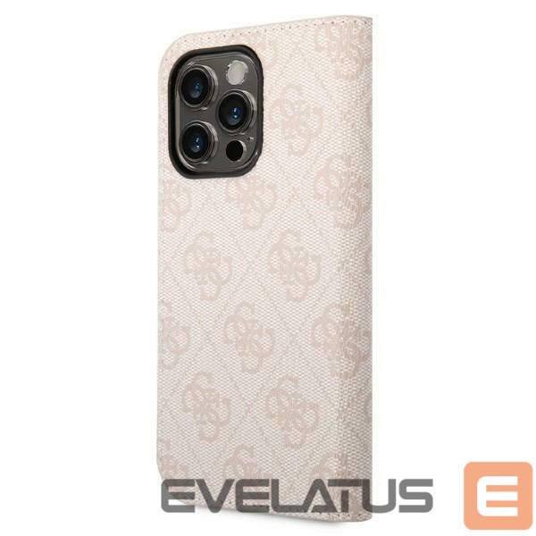 Чехол на заднюю панель Guess Guess GUBKP14LHG4SHP iPhone 14 Pro 6.1 "pink / pink book 4G Vintage Gold Logo