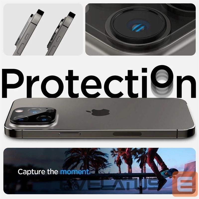 Защитное стекло Spigen Black