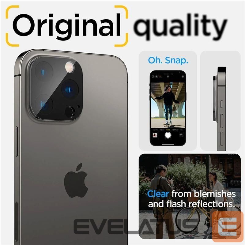 Защитное стекло Spigen Black